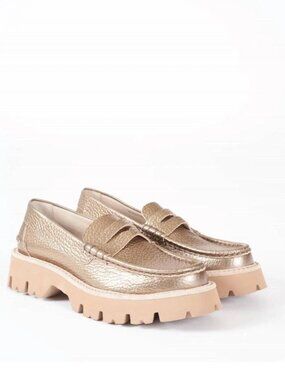 New Pedro Garcia Sebas Lug Penny Loafer Sz 7